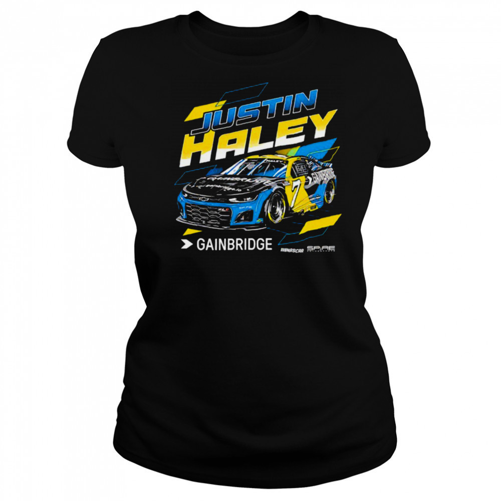 Justin Haley Gainbridge No 7 Chevrolet ZL1 for Spire Motorsports shirt Women's T-shirt