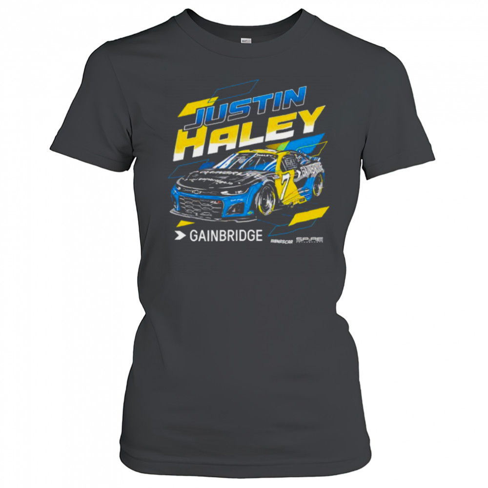 Justin Haley Gainbridge No 7 Chevrolet ZL1 for Spire Motorsports shirt Women's T-shirt
