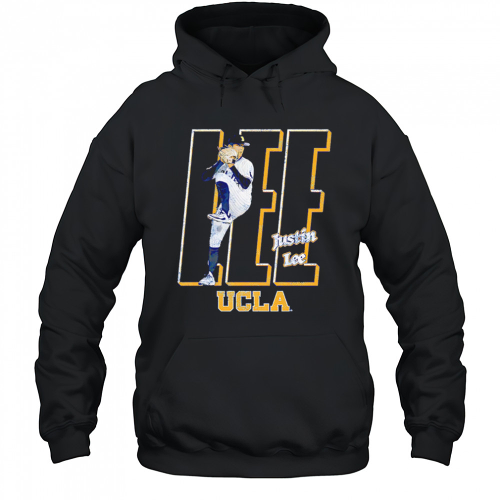 Justin Lee UCLA baseball illustrated shirt Hoodie