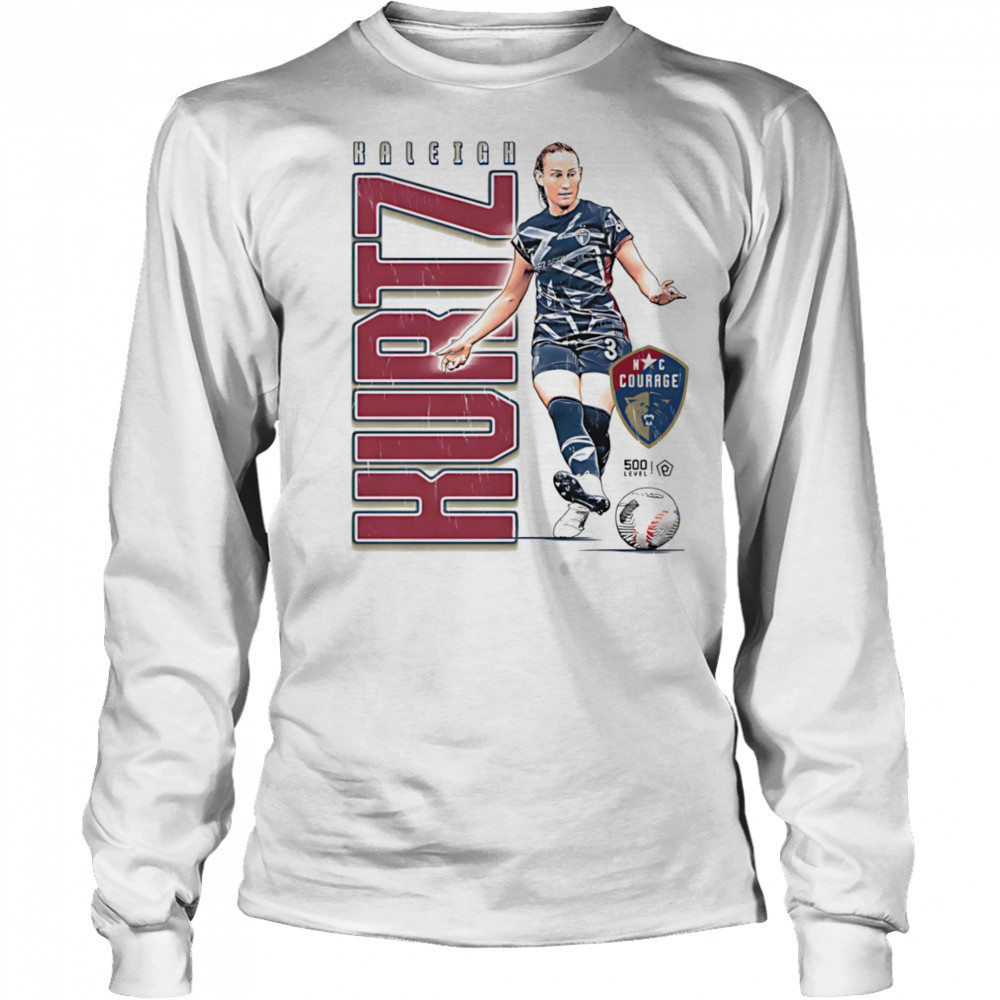 Kaleigh Kurtz North Carolina Courage graphic shirt Long Sleeved
