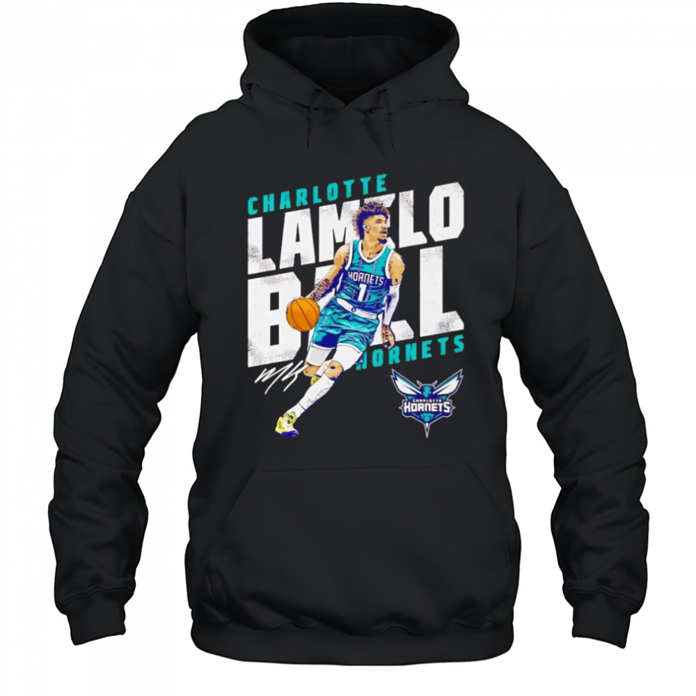 LaMelo Ball Charlotte Hornets Slant shirt Hoodie