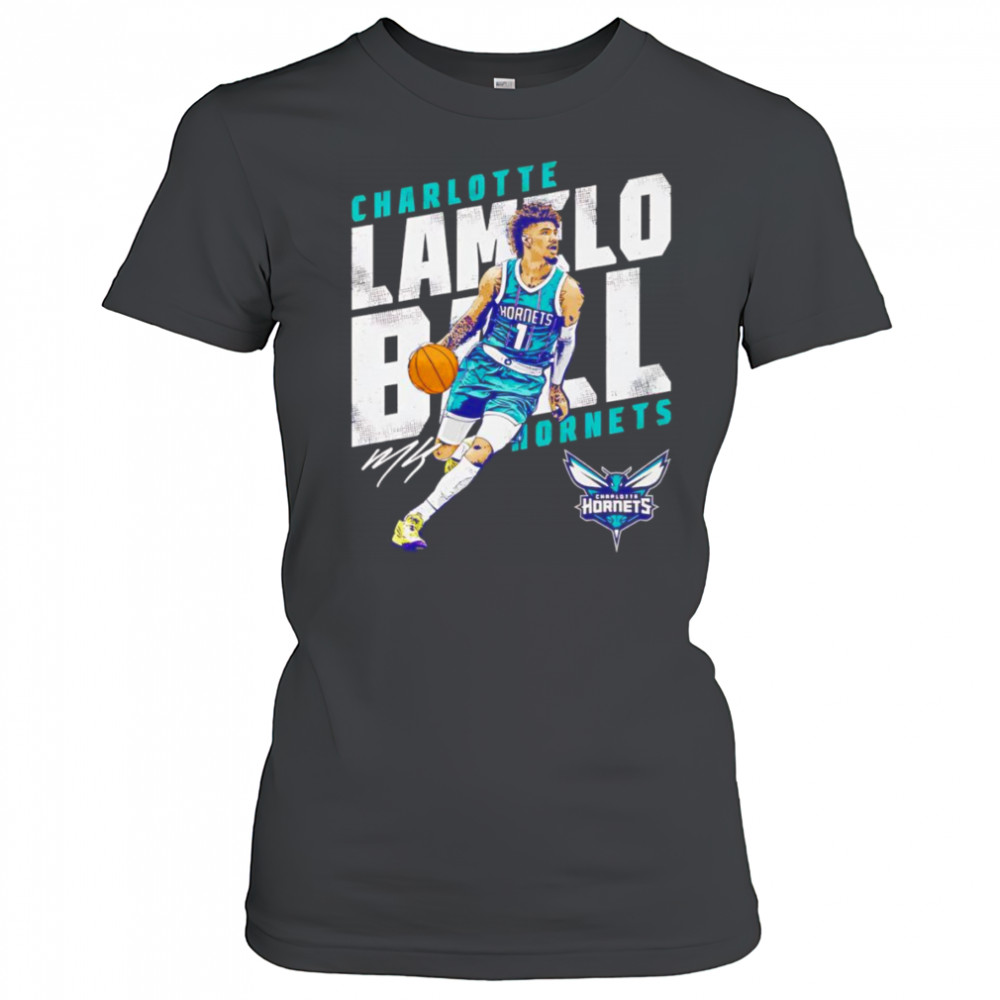 LaMelo Ball Charlotte Hornets Slant shirt Women's T-shirt
