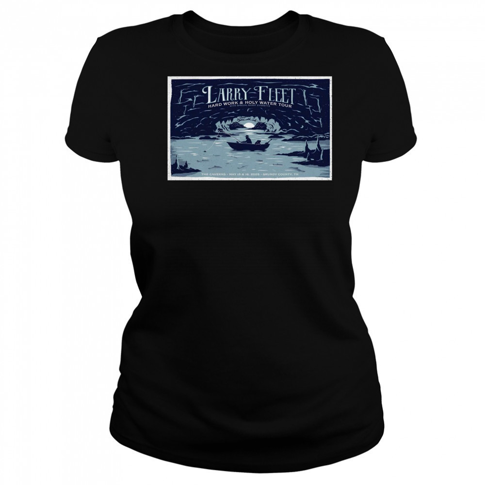 Larry Fleet May 15-16 2025 Pelham Grundy County TN The Caverns Live t-shirt Women's T-shirt