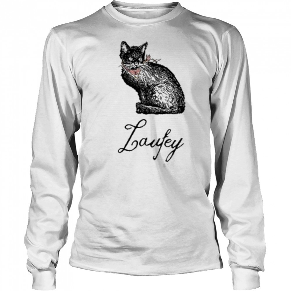 Laufey Black Cat T-shirt Long Sleeved