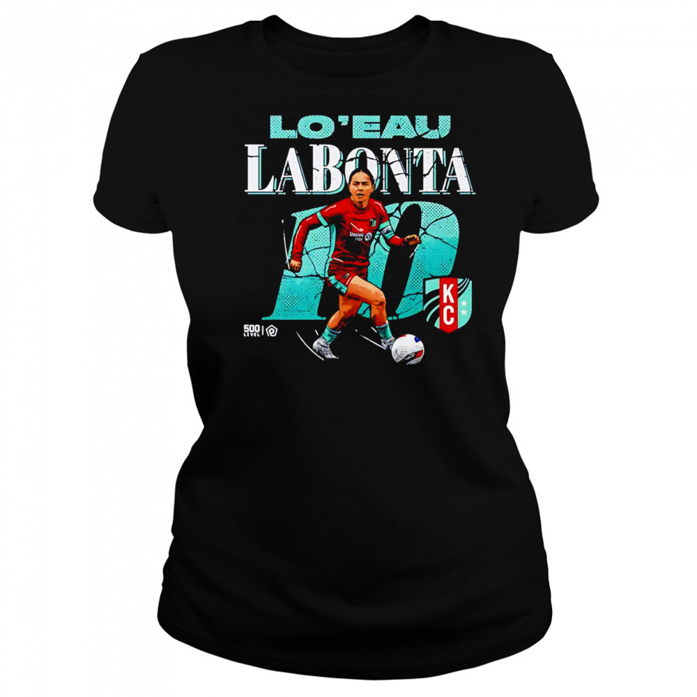 Lo’eau LaBonta Kansas City Current Cracked Number shirt Women's T-shirt