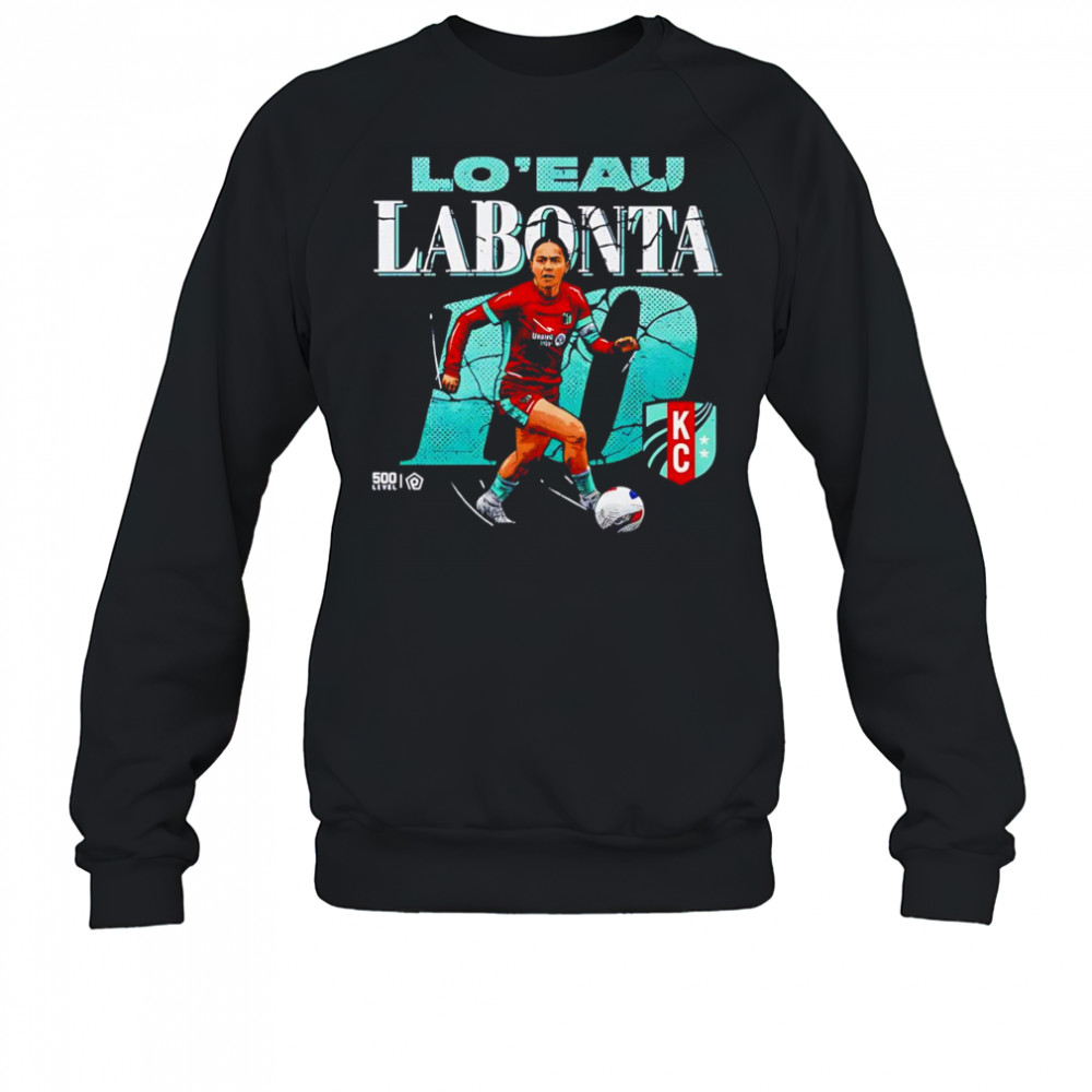 Lo’eau LaBonta Kansas City Current Cracked Number shirt Sweatshirt