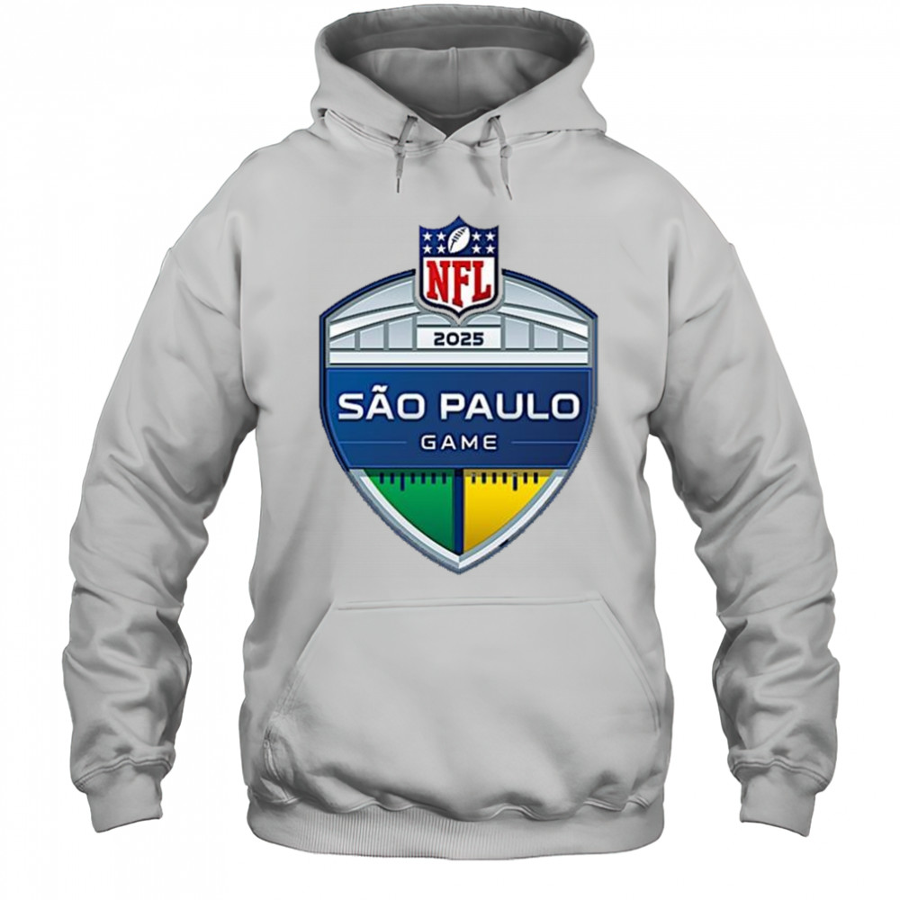 Logo NFL Sao Paulo Game 2025 t-shirt Hoodie