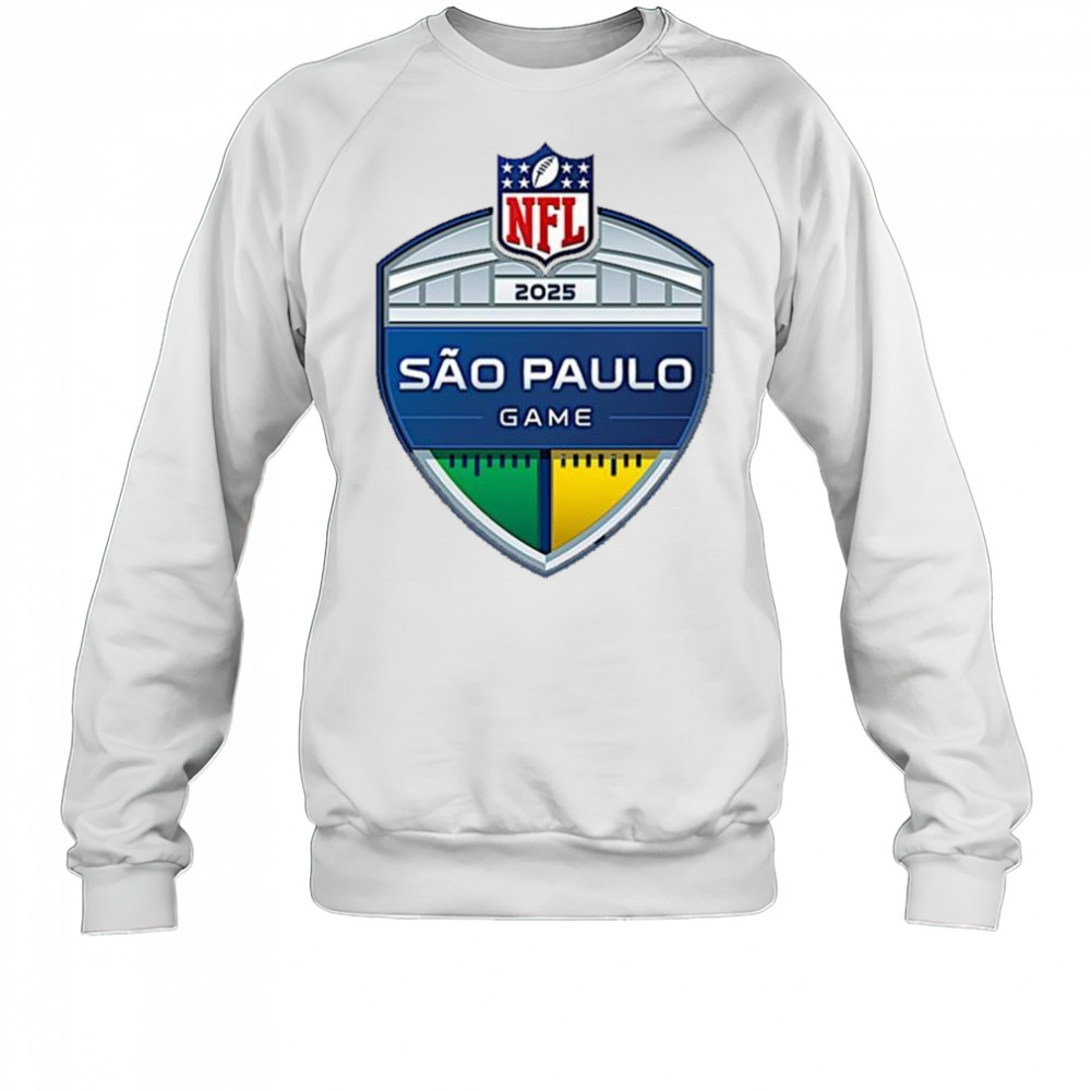 Logo NFL Sao Paulo Game 2025 t-shirt Sweatshirt
