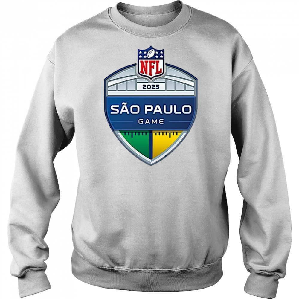 Logo NFL Sao Paulo Game 2025 t-shirt Hoodie