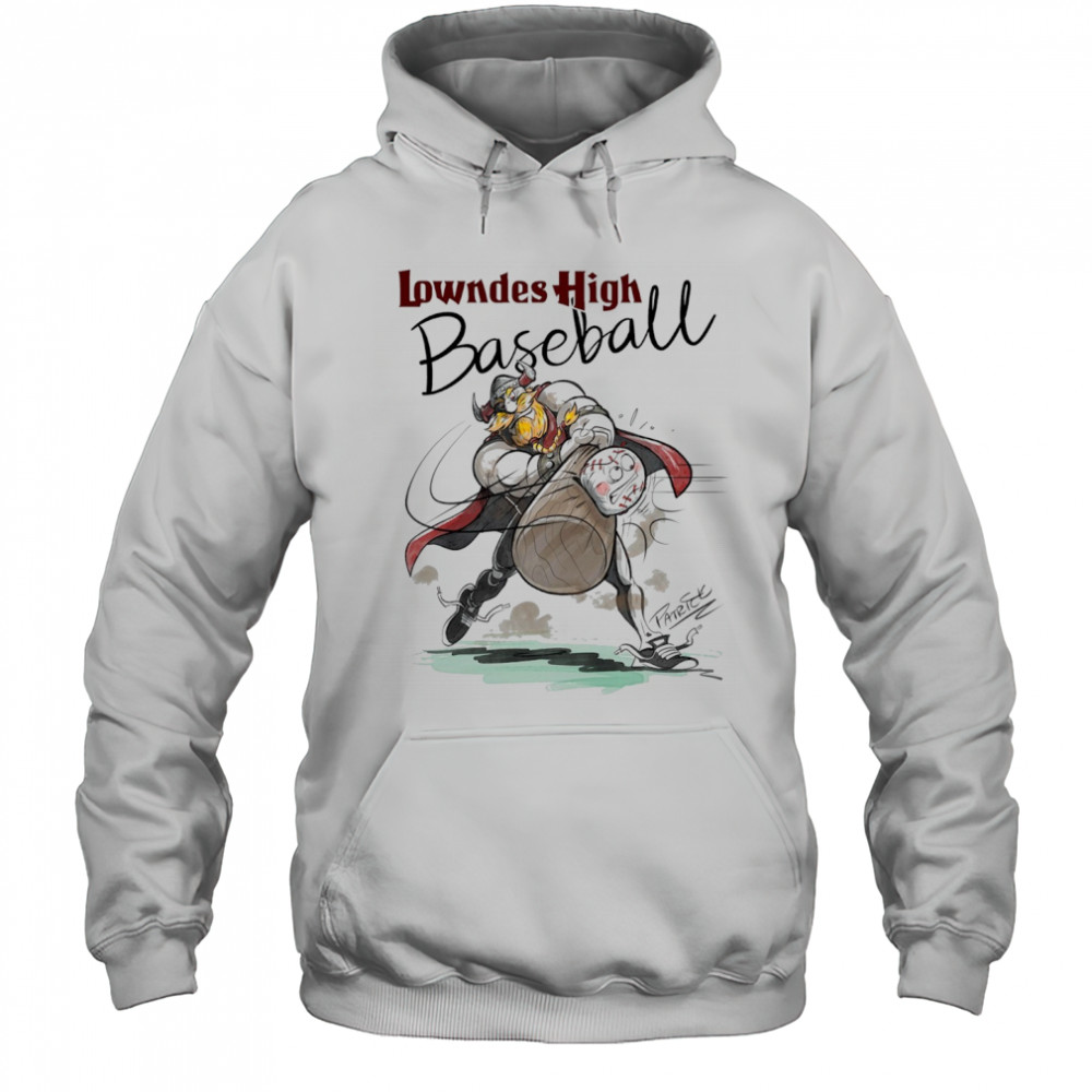 Lowndes High School Baseball Patrick Carlson Art t-shirt Hoodie