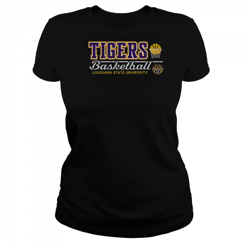 LSU Tigers Vintage Basketball Louisiana State University T-Shirt Women's T-shirt