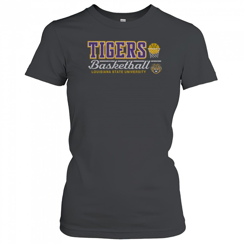 LSU Tigers Vintage Basketball Louisiana State University T-Shirt Women's T-shirt