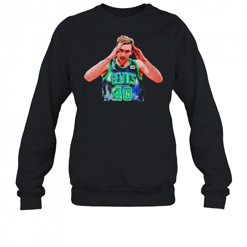 Luke Kornet bloodies Josh Hart with elbow shirt Sweatshirt
