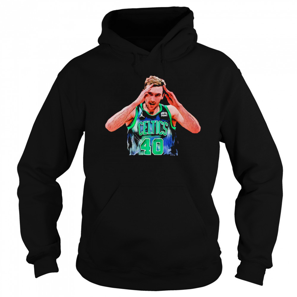 Luke Kornet bloodies Josh Hart with elbow shirt Sweatshirt