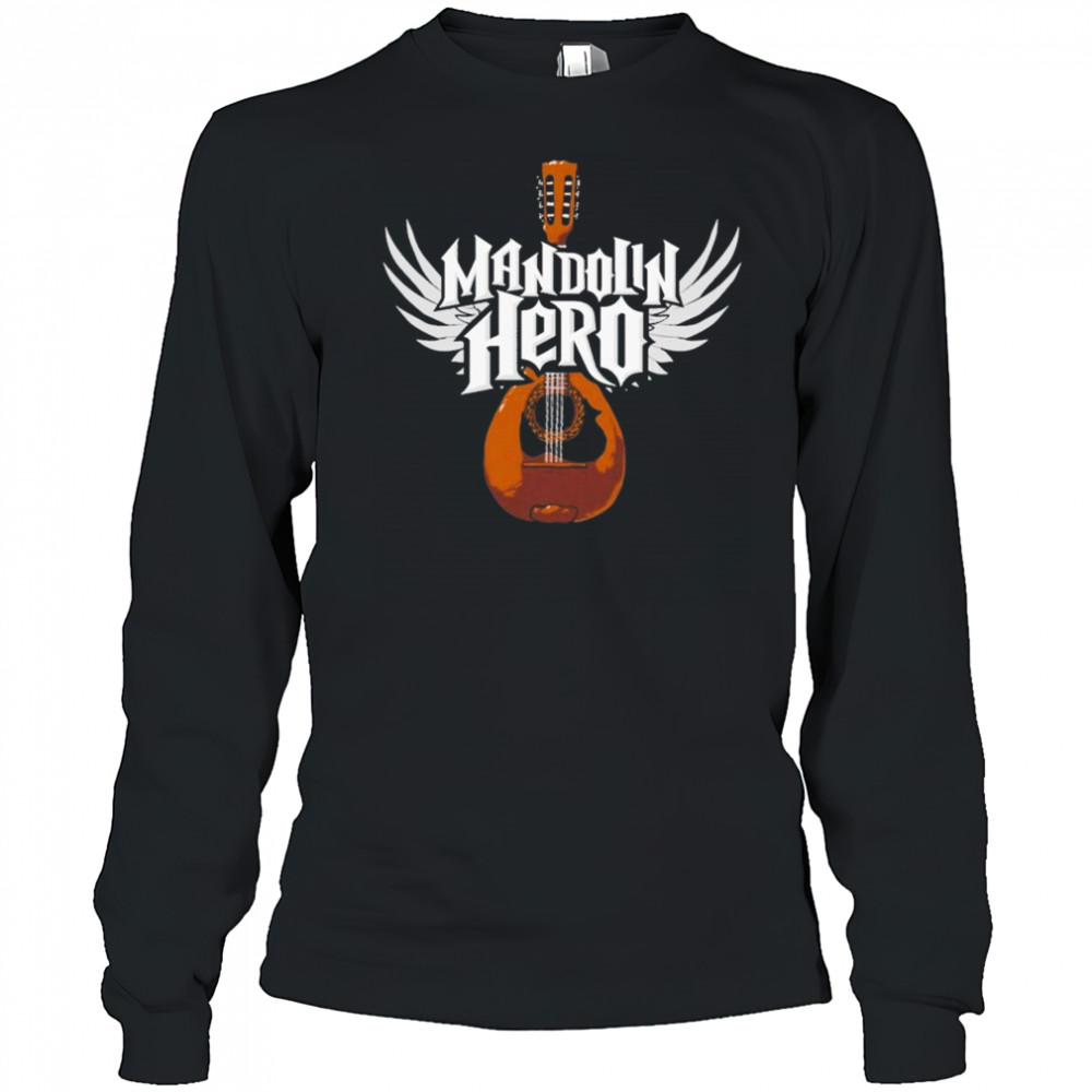 Mandolin Hero T-shirt Long Sleeved