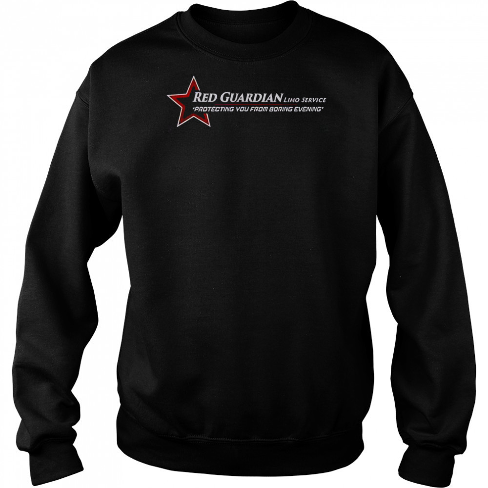 Marvel Studios Thunderbolts Red Guardian Limo Service Logo T-Shirt Hoodie