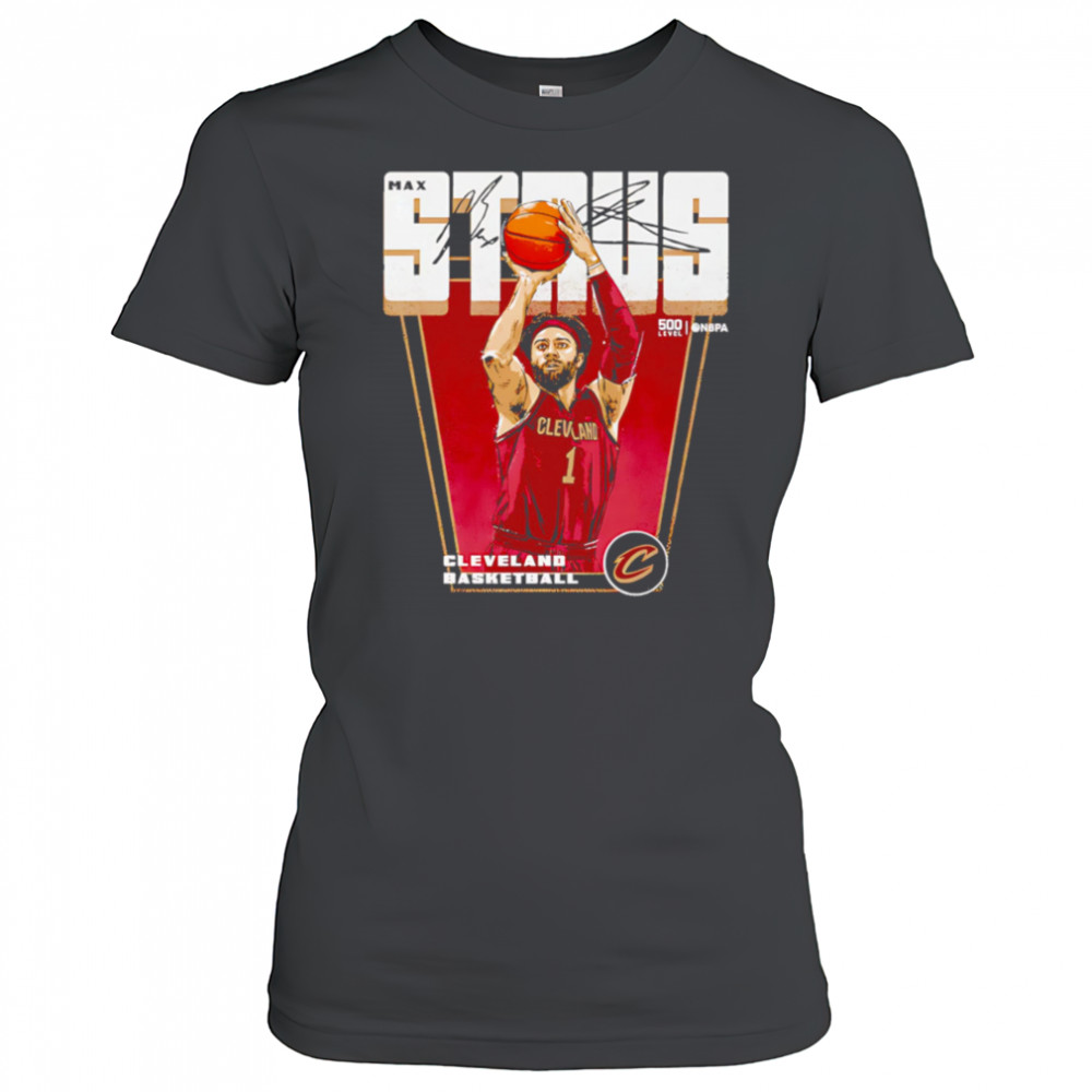 Max Strus Cleveland Cavaliers Premiere shirt Women's T-shirt