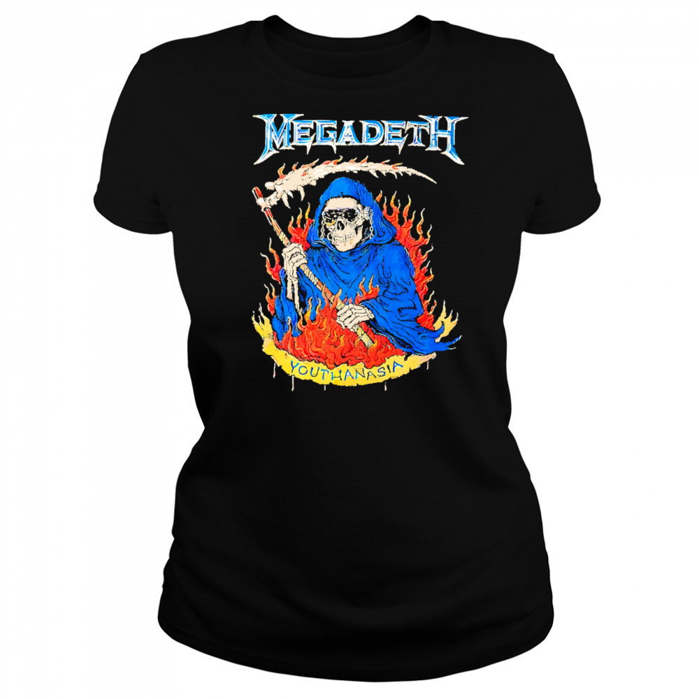 Megadeth Youthanasia Grim Reaper shirt Women's T-shirt