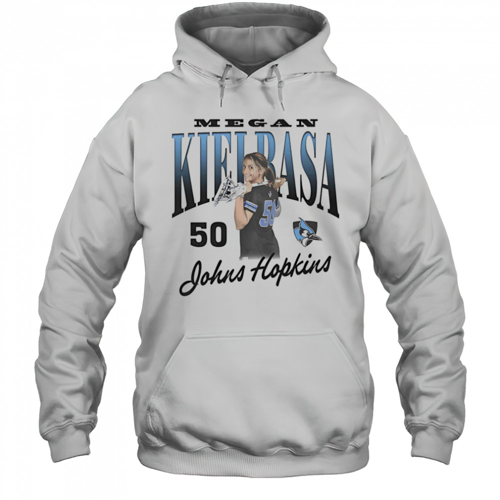 Megan Kielbasa John Hopkins portrait shirt Hoodie