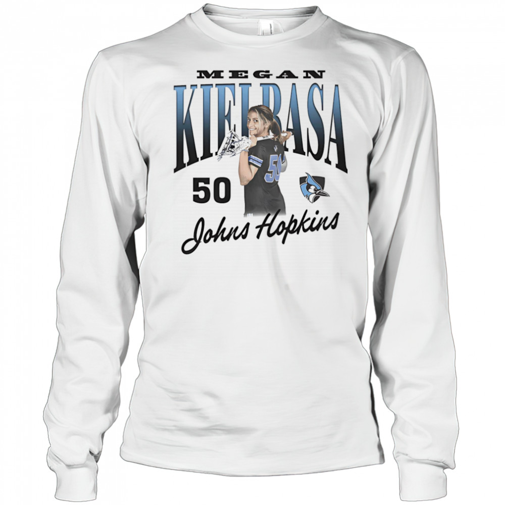 Megan Kielbasa John Hopkins portrait shirt Long Sleeved