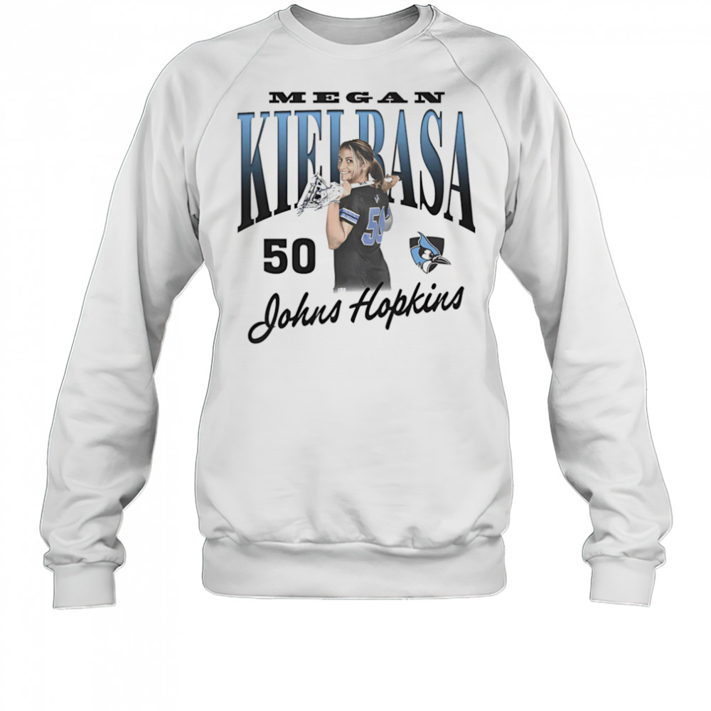 Megan Kielbasa John Hopkins portrait shirt Sweatshirt