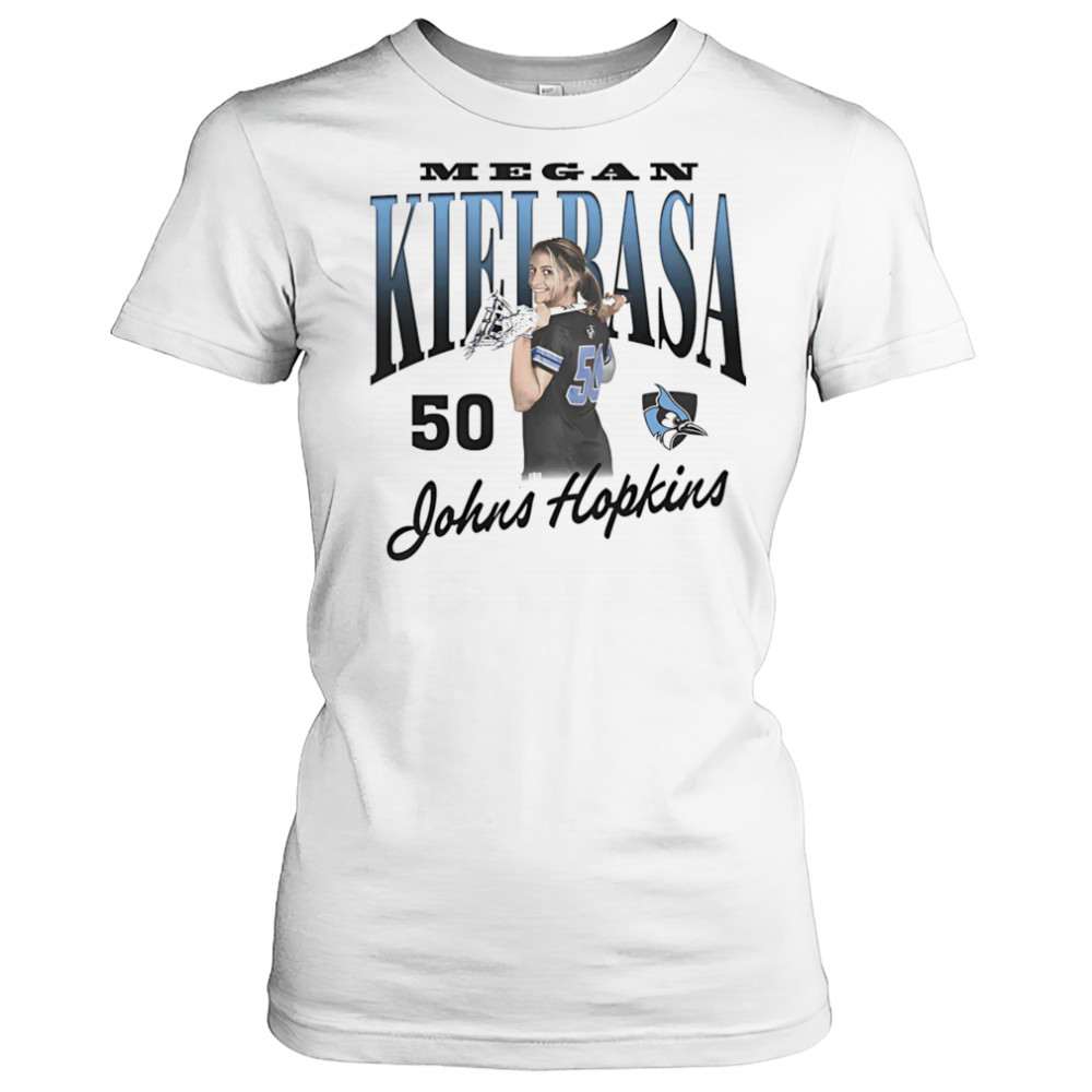 Megan Kielbasa John Hopkins portrait shirt Women's T-shirt