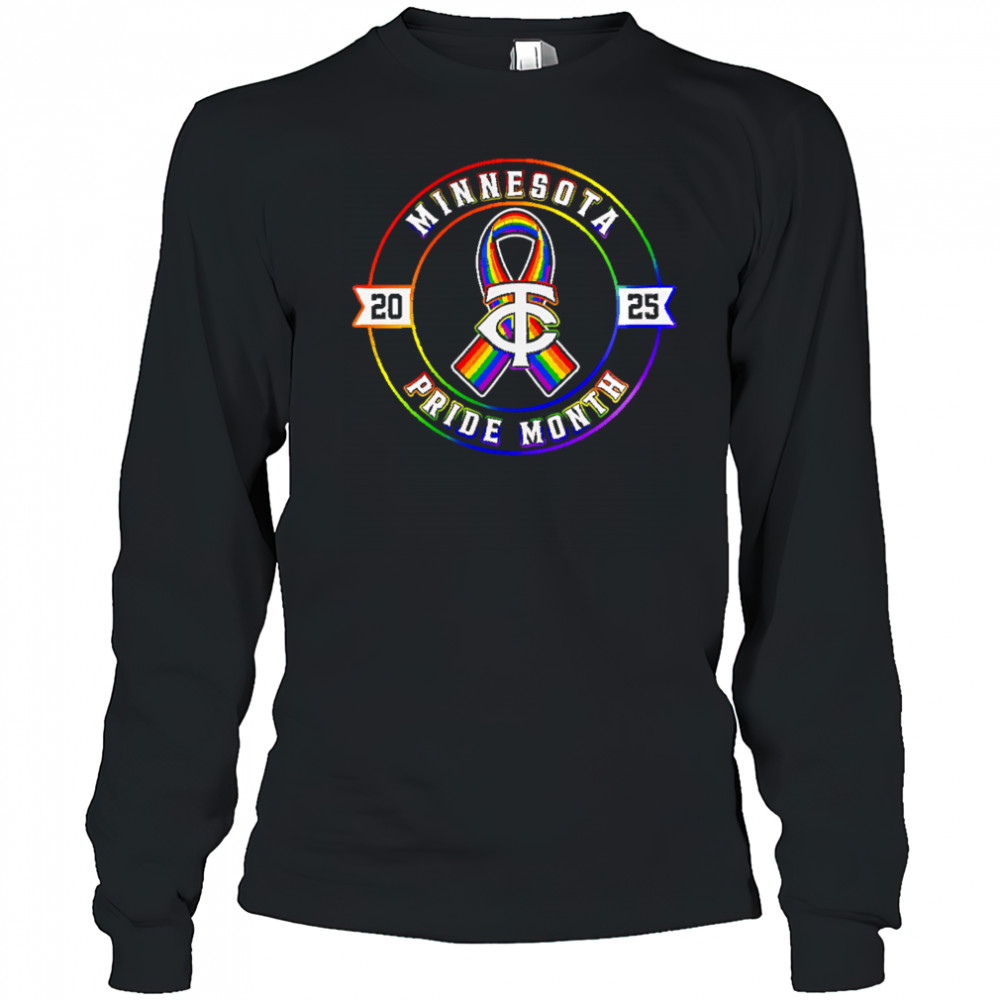Minnesota Twins Pride Month 2025 shirt Long Sleeved