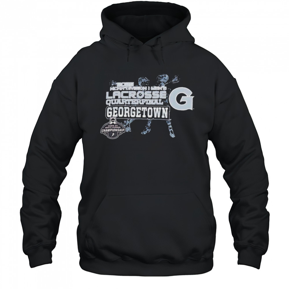 NCAA Division I Men’s Lacrosse Quarterfinal Georgetown 2025 shirt Hoodie