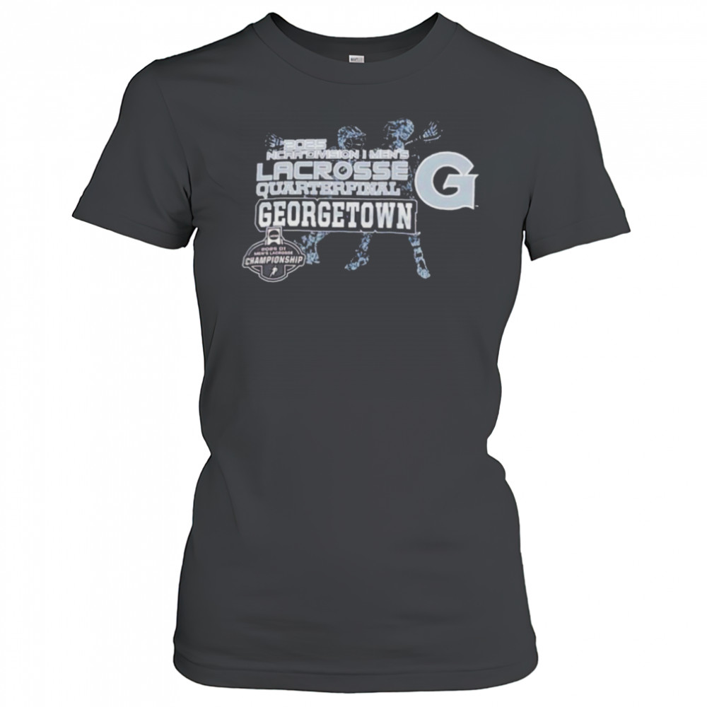 NCAA Division I Men’s Lacrosse Quarterfinal Georgetown 2025 shirt Women's T-shirt