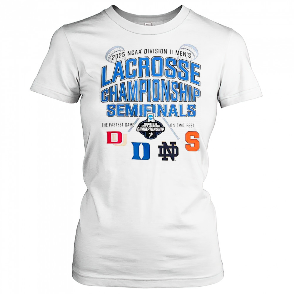NCAA Division II Men’s Lacrosse Championship Semifinals 2025 T-Shirt Women's T-shirt