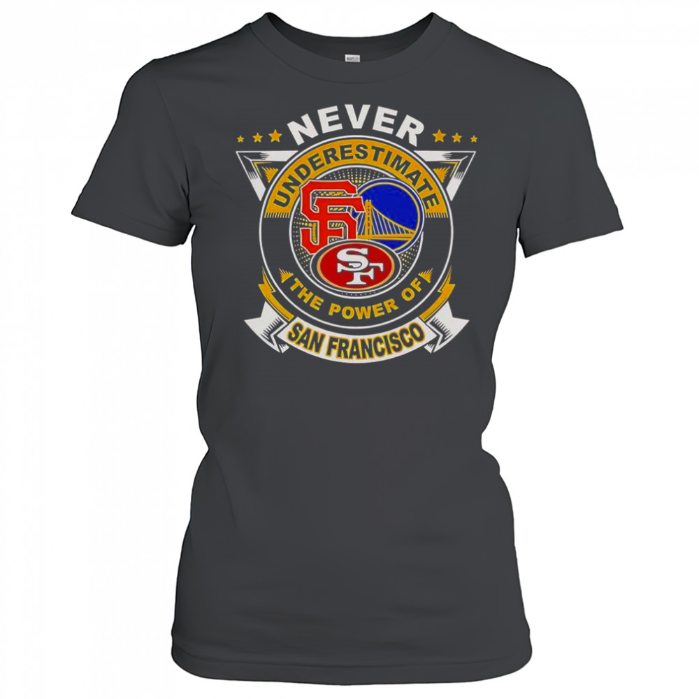 Never Underestimate The Power Of San Francisco Sports T-Shirt Women's T-shirt