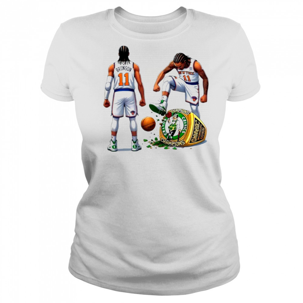 New York Knicks trample Boston Celtics NBA Playoffs 2025 shirt Women's T-shirt