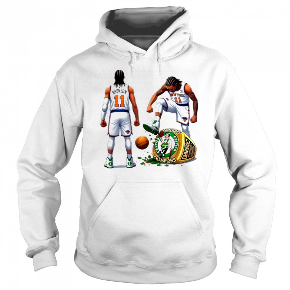 New York Knicks trample Boston Celtics NBA Playoffs 2025 shirt Sweatshirt