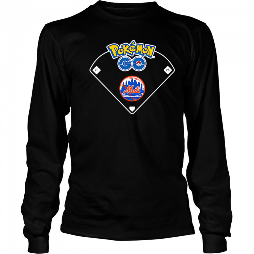 New York Mets Pokemon GO shirt Long Sleeved
