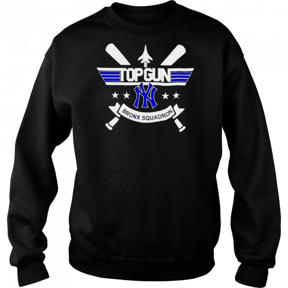 New York Yankees Top Gun Spirit Meets Bronx Squadron shirt Hoodie