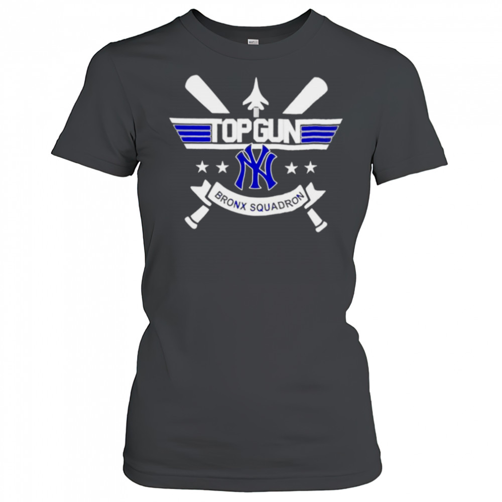 New York Yankees Top Gun Spirit Meets Bronx Squadron shirt Women's T-shirt