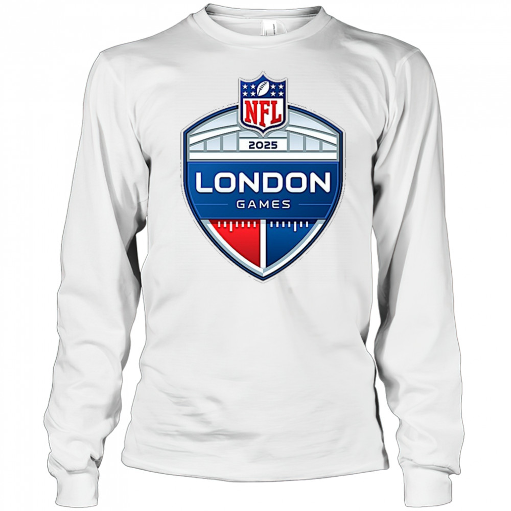 NFL London Game In 2025 Logo t-shirt Long Sleeved