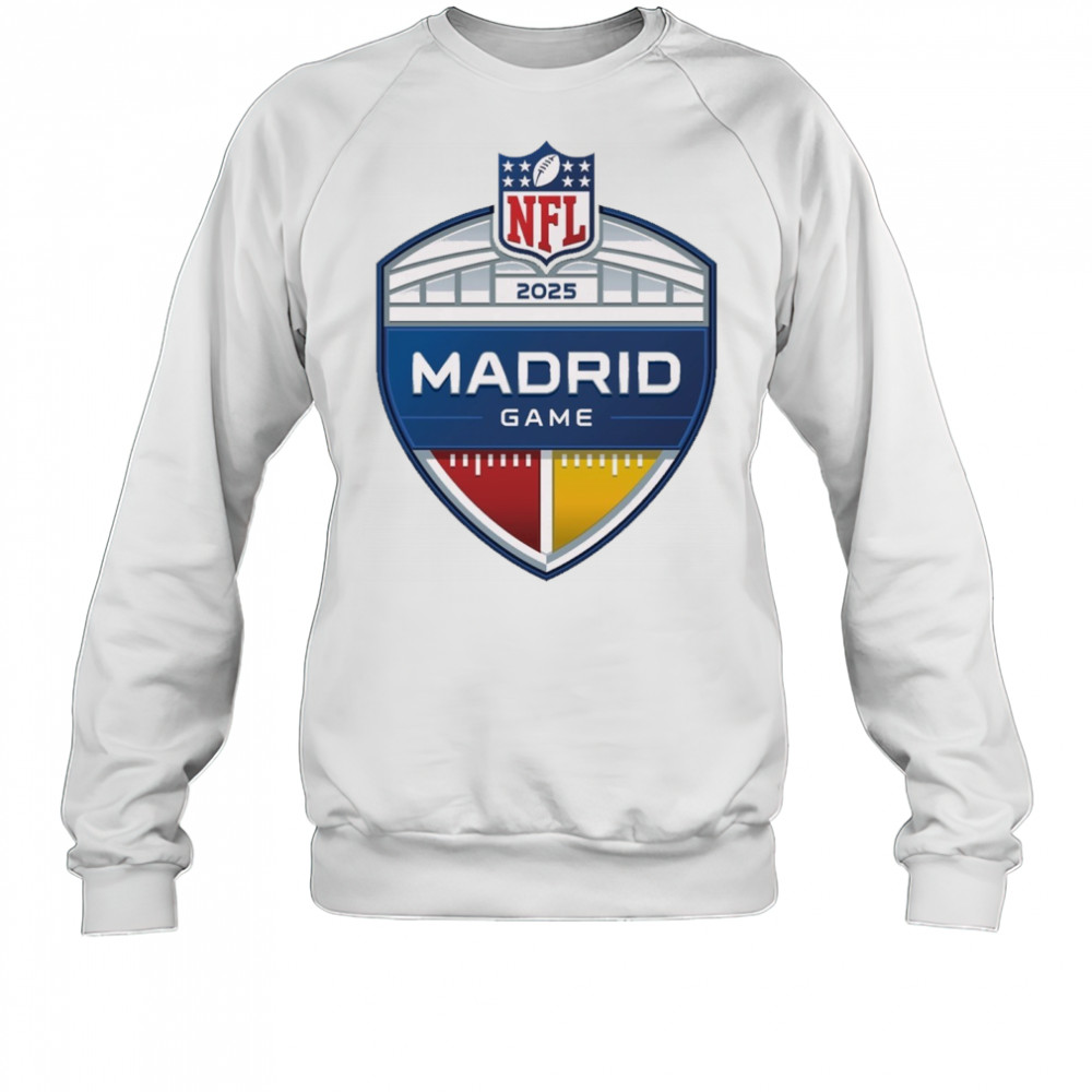 NFL Madrid Game In 2025 Logo t-shirt Sweatshirt