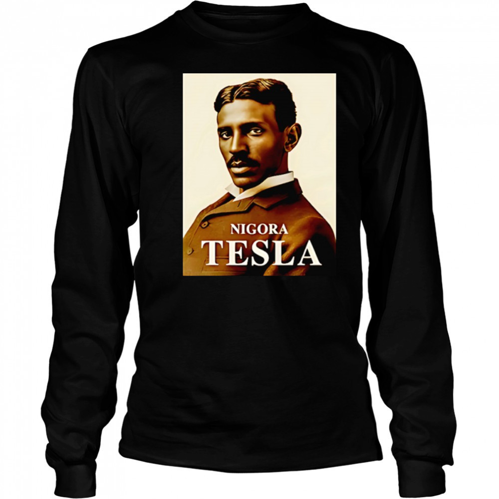 Nigora Tesla photo shirt Long Sleeved