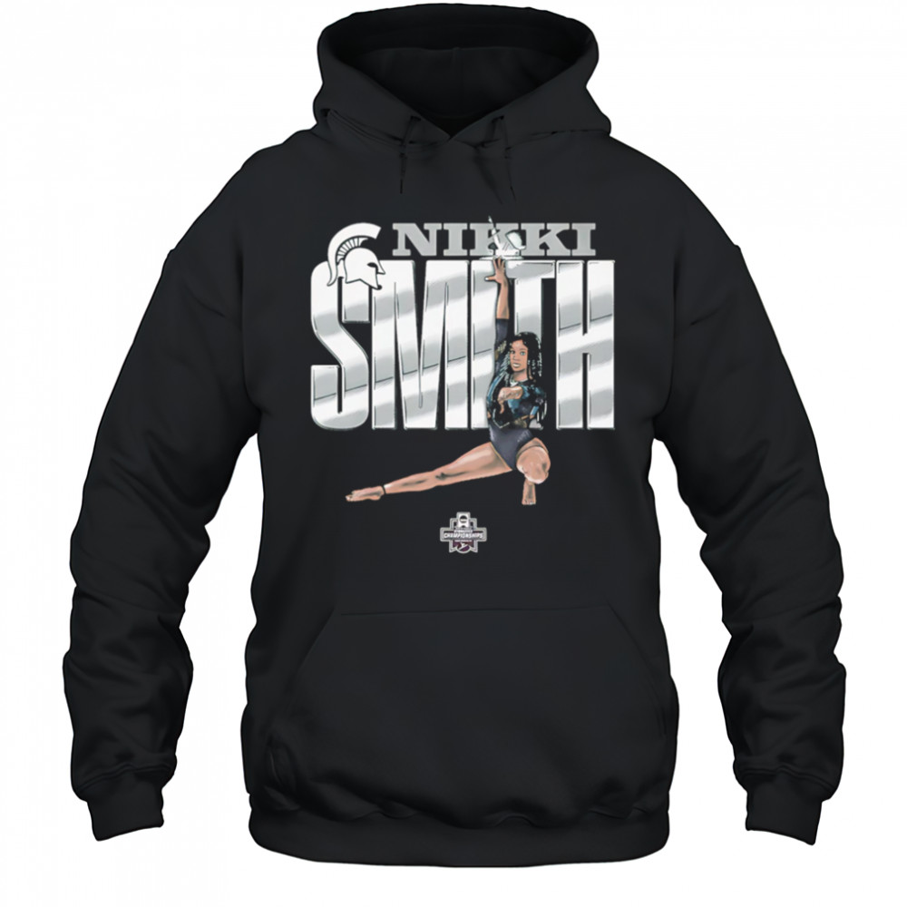 Nikki Smith Michigan State gymnastics cartoon shirt Hoodie