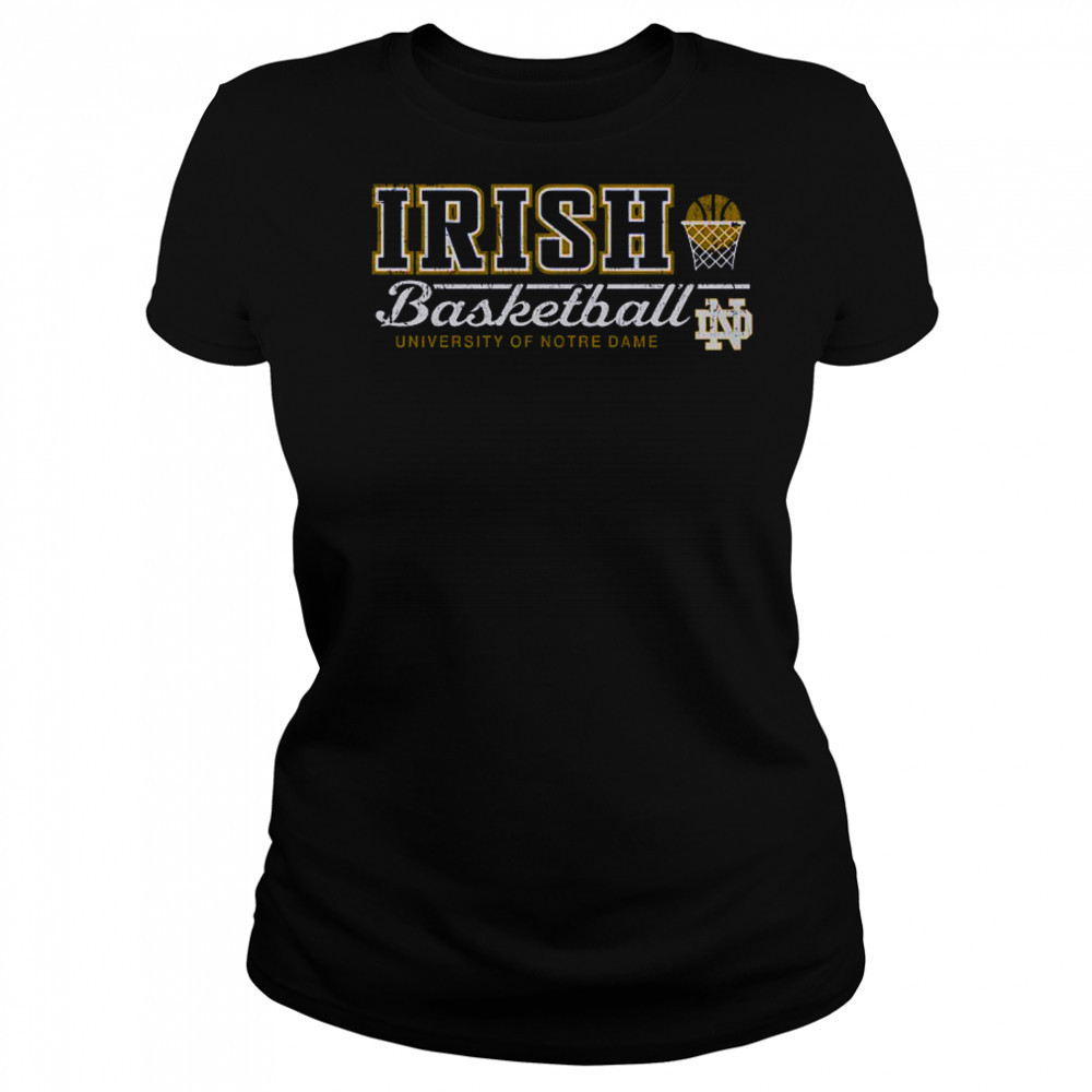 Notre Dame Fighting Irish Vintage Basketball T-Shirt Women's T-shirt
