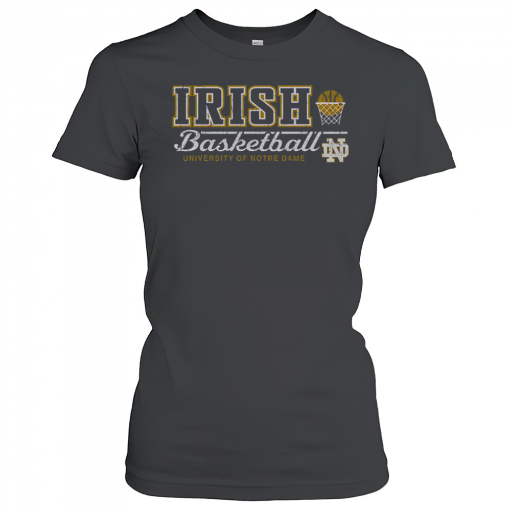 Notre Dame Fighting Irish Vintage Basketball T-Shirt Women's T-shirt