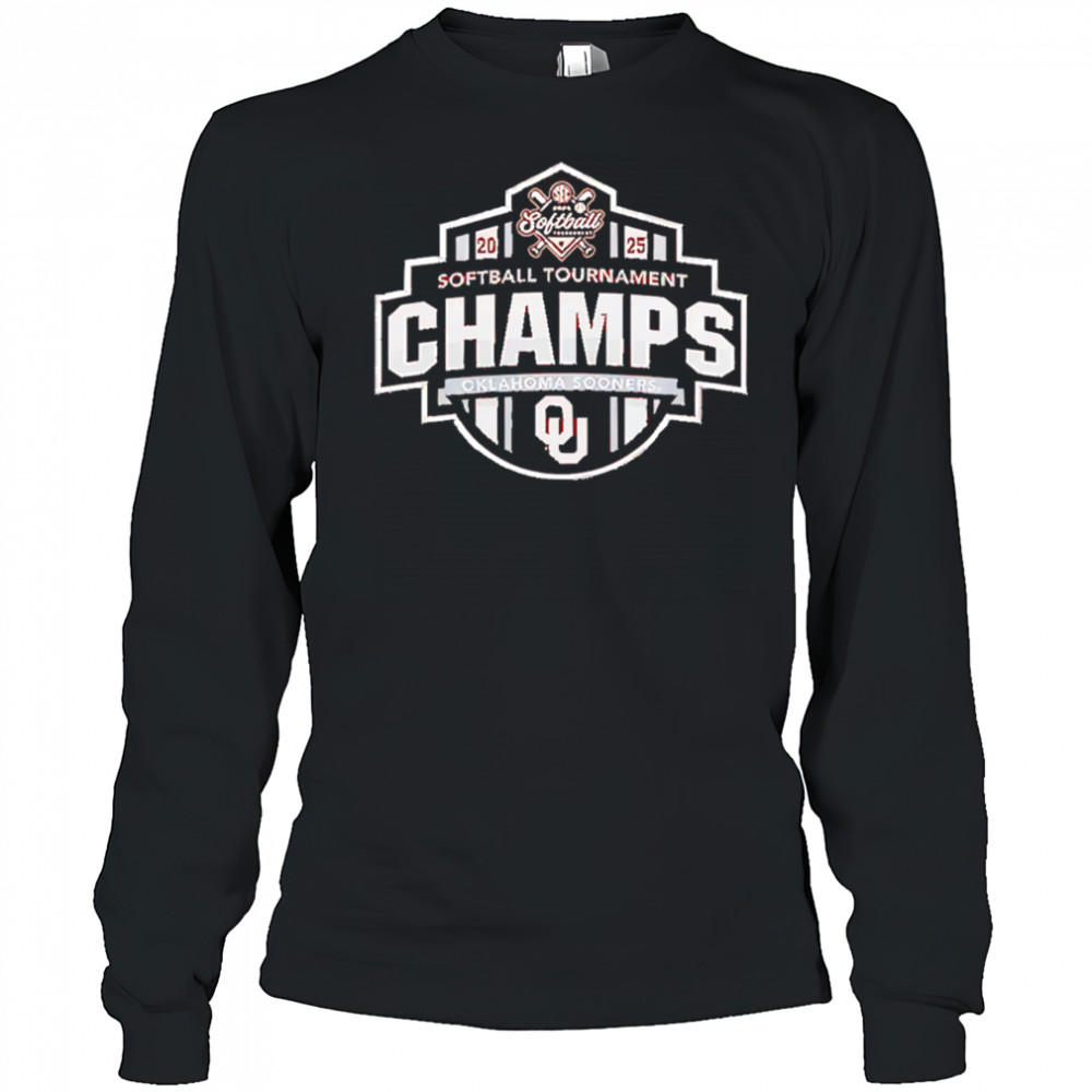 Oklahoma Sooners SEC Softball Tournament Champions 2025 shirt Long Sleeved