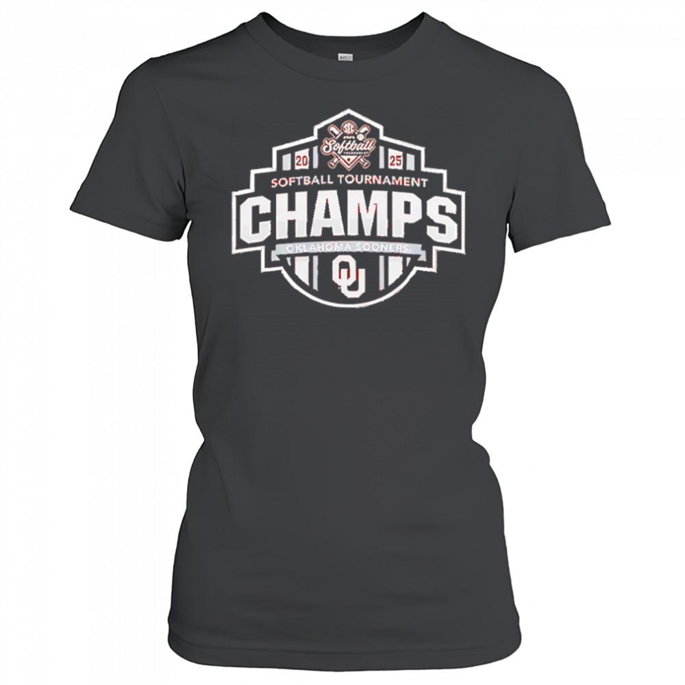 Oklahoma Sooners SEC Softball Tournament Champions 2025 shirt Women's T-shirt