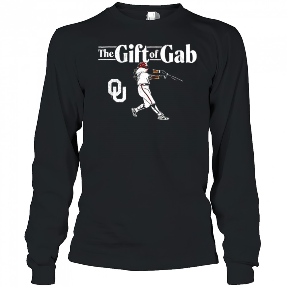 Oklahoma Sooners Women’s Softball Gabbie Garcia The Gift of Gab shirt Long Sleeved