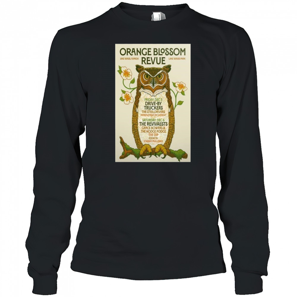 Orange Blossom Revue On Dec 5-6 2025 In Lake Wailes FL t-shirt Long Sleeved
