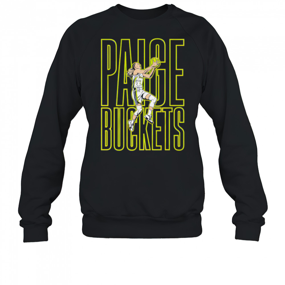 Paige Bueckers Buckets action Dallas shirt Sweatshirt