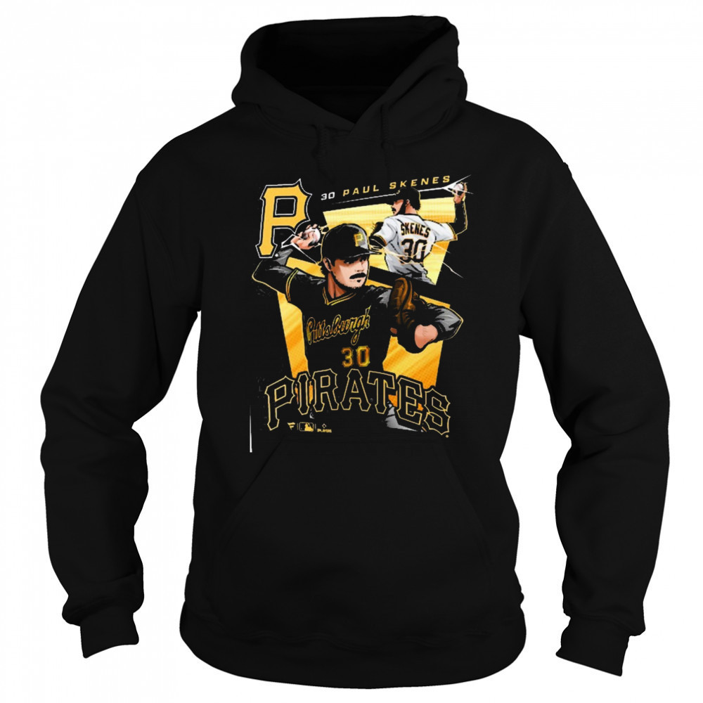 Paul Skenes 30 Pittsburgh Pirates MLB Anime Player t-shirt Sweatshirt