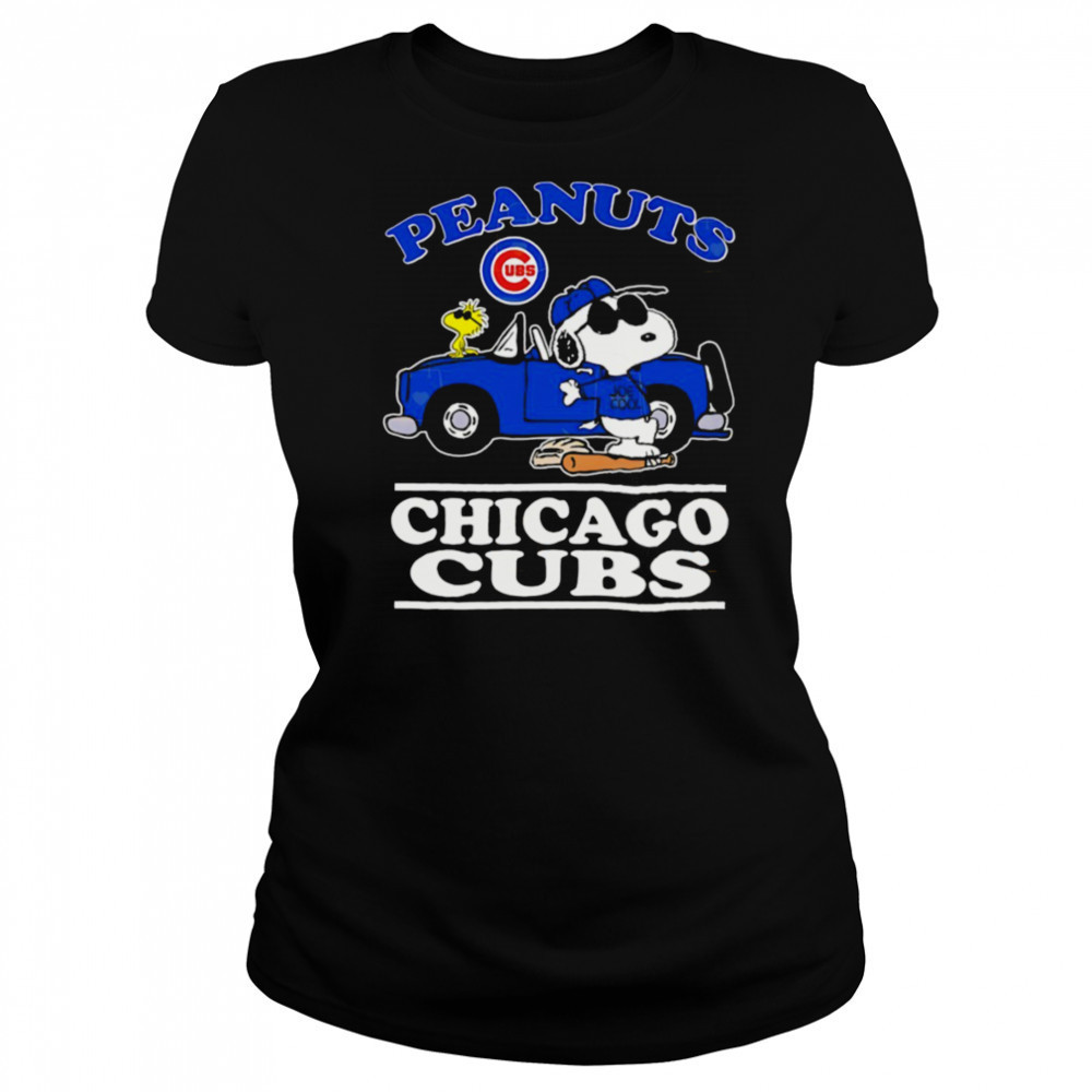 Peanuts Snoopy and Woodstock Chicago Cubs 2025 shirt Women's T-shirt