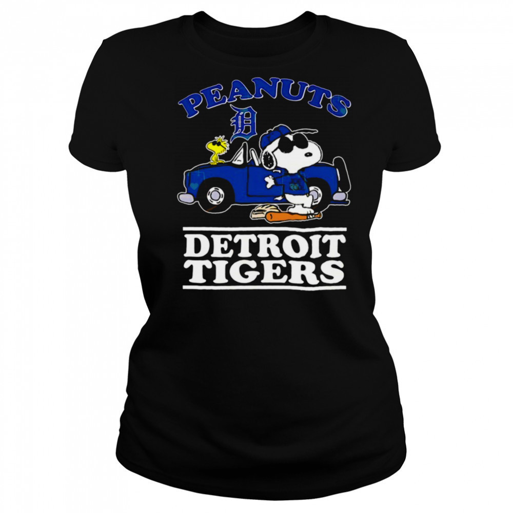 Peanuts Snoopy and Woodstock Detroit Tigers 2025 shirt Women's T-shirt